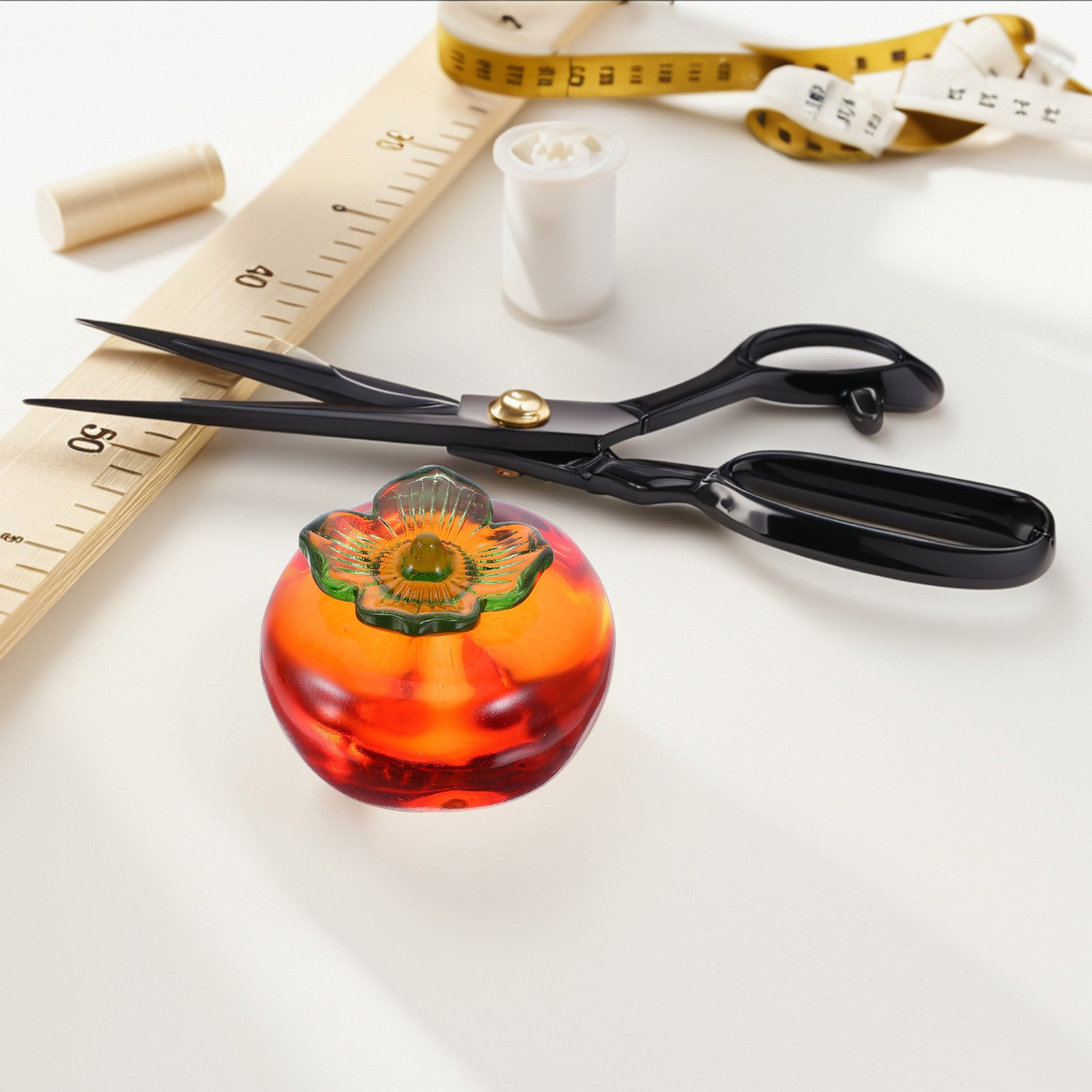 Paper Weight Crystal - 2 Adet Kristal Kağıt Ağırlığı, Yazma