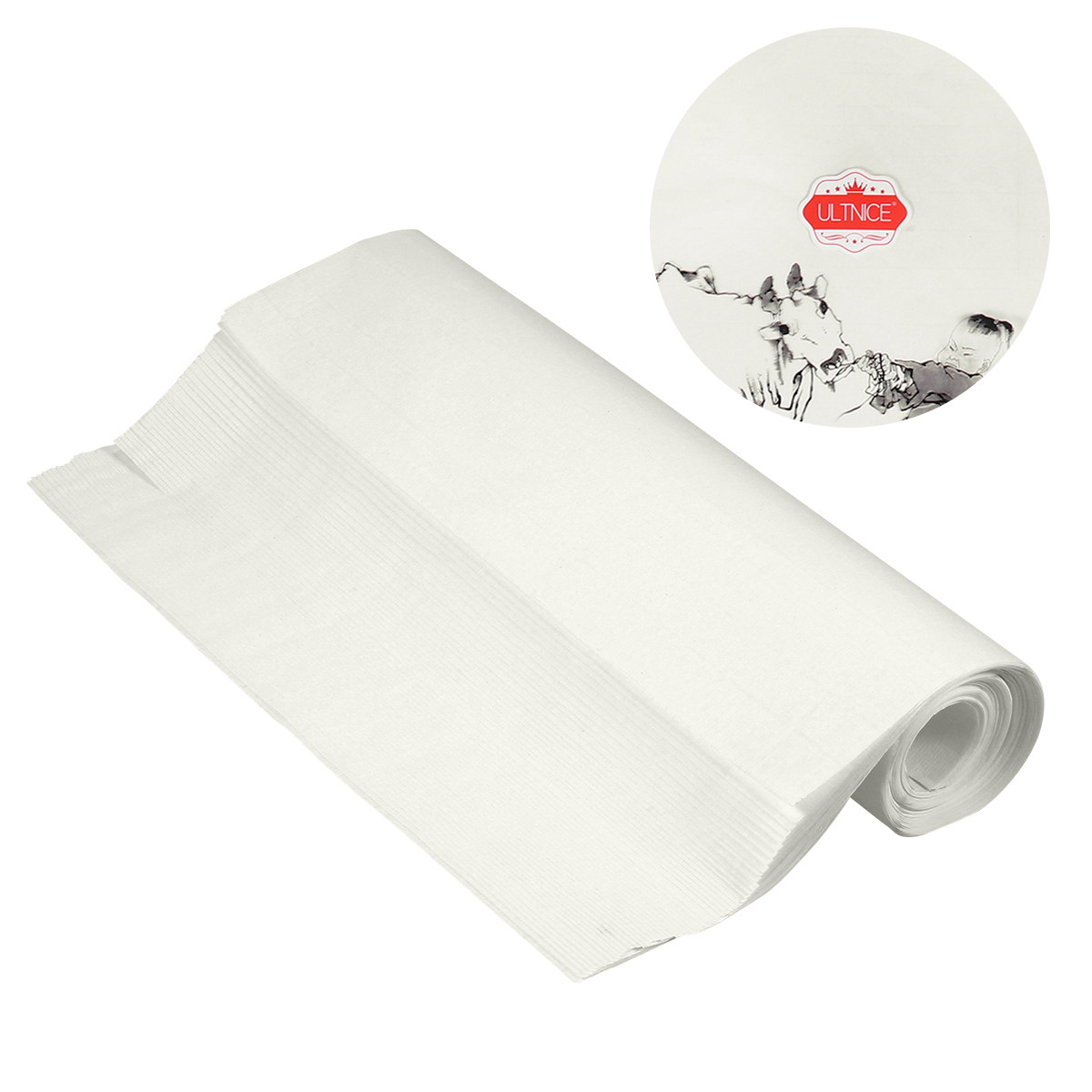 Ink Blotter Paper - 50 yaprak otantik Xuan kağıdı pirinç