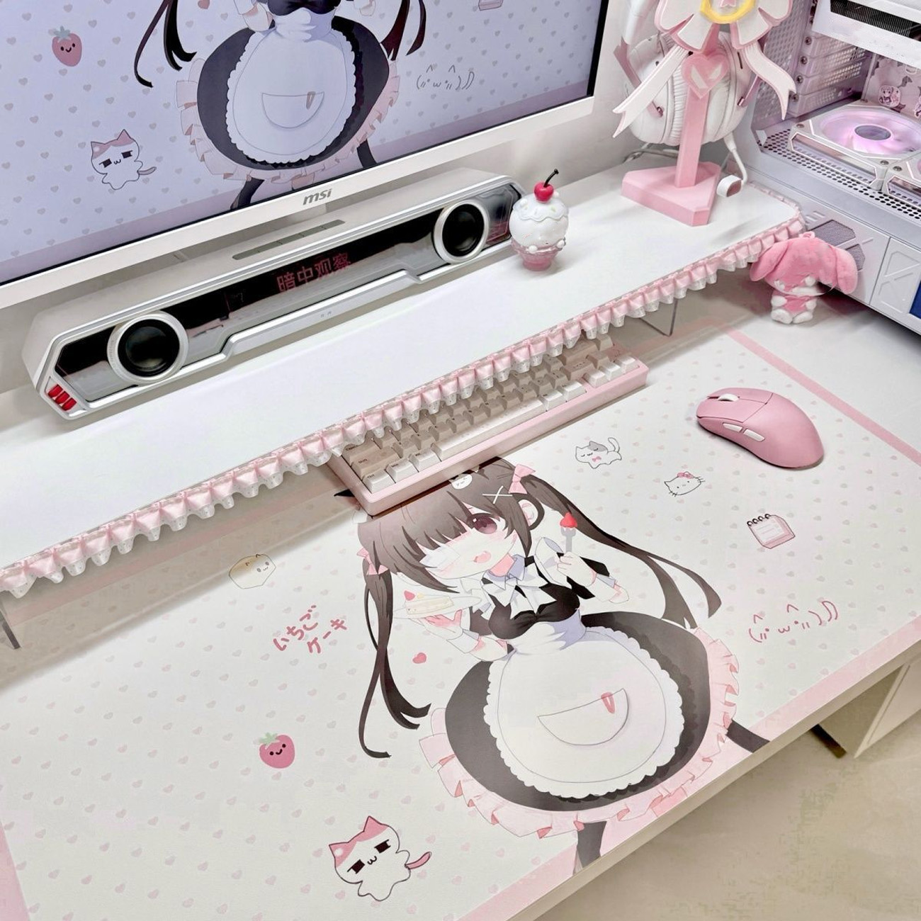 Şirin Anime Hizmetçi Kız Figür - Leather Desk Pad incelemesi ve fiyatı