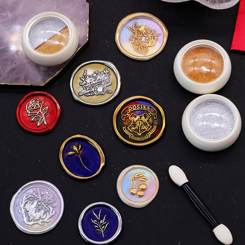 18 renkler altın mühür mumu da - Wax Seal Stamp Set incelemesi ve fiyatı
