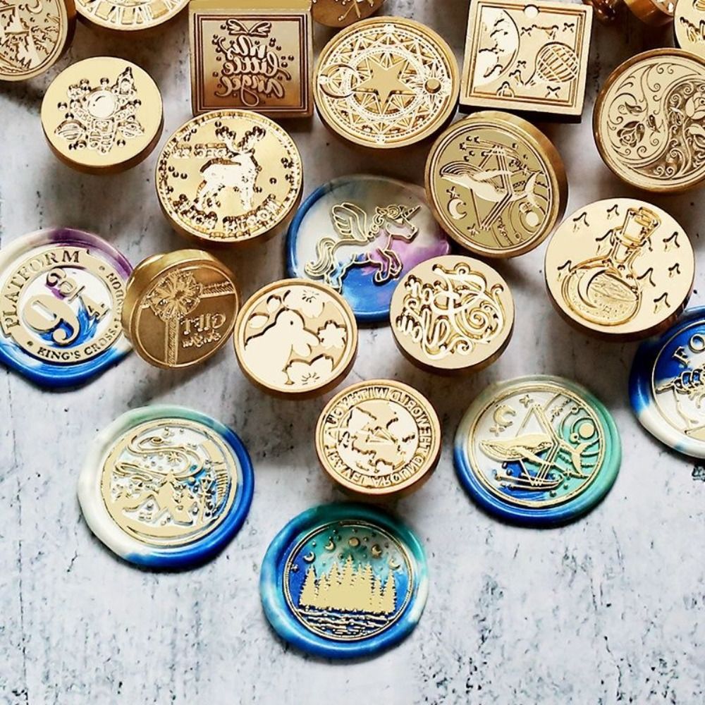 20 Adet/Set Çinko Alaşımlı Mum - Wax Seal Stamp Set incelemesi ve fiyatı